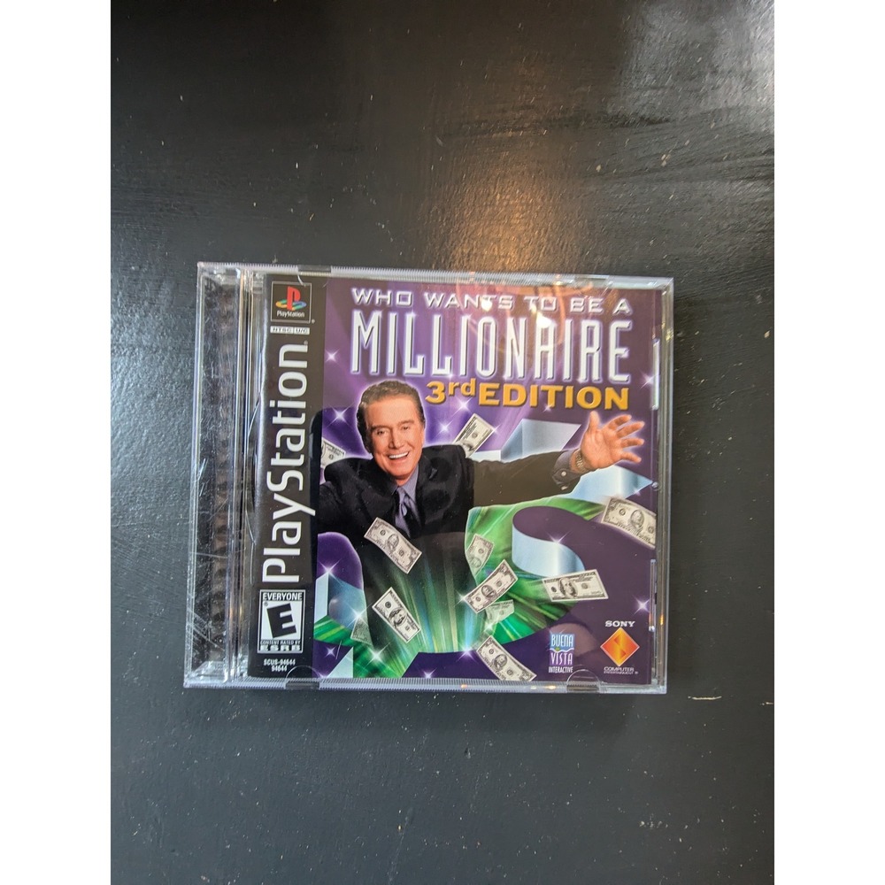 Who Wants to Be A Millionaire 3rd Edition - Sony‎ PlayStation PS1 Game